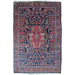Antique Mahal Rug, Persia Antique Mahal Rug, Persia