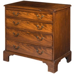George III Period Mahogany Chest of Small Proportions