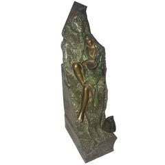 19th Century, Gaston Veuvenot Leroux, French, Bronze Figure