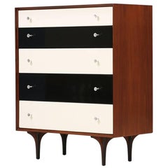 Richard Thompson Walnut Chest of Drawers for Glenn of California