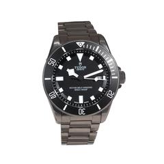 Tudor Pelagos Titanium Calendar Diver's Automatic Bracelet Wristwatch