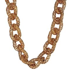 Used Tiffany 
Co. Important gold Rope Chain necklace