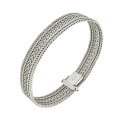 1960s White Gold Bracelet 11