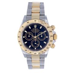 Rolex Yellow gold Stainless steel Daytona automatic Wristwatch Ref 116523