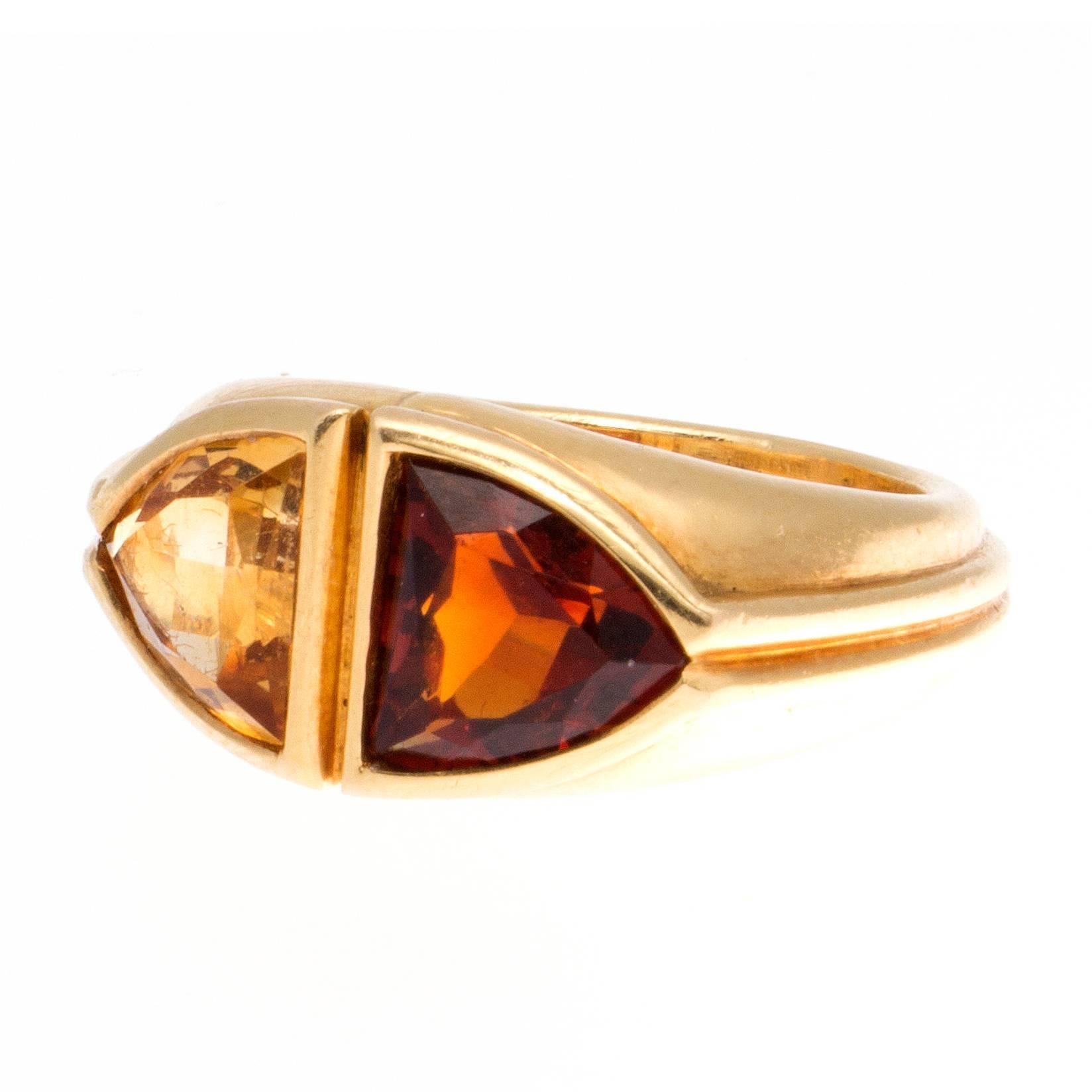 Bulgari Two Stone Ring