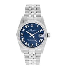 Rolex Stainless Steel Datejust Automatic Wristwatch Ref 78274