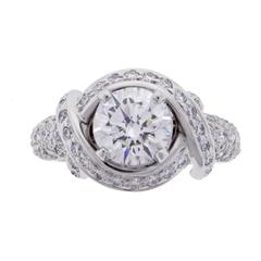 Tiffany & Co. Jean Schlumberger Diamond platinum Engagement Ring