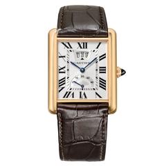 Cartier rose gold Tank Louis Cartier Wristwatch Ref W1560003