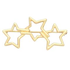 Tiffany & Co. 3-Star Gold Brooch