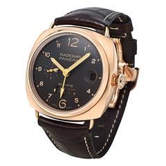 Panerai ​Radiomir Rose Gold 10-Day GMT Wristwatch Ref PAM00497