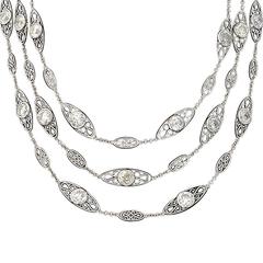 Diamond Platinum Necklace 9