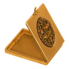 Mario Buccellati emerald diamond gold Beauty Case 4
