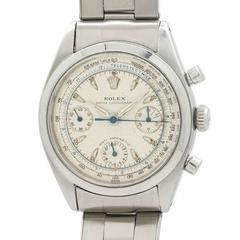 Vintage Rolex Stainless Steel Pre-Daytona Cosmograph Wristwatch ref 6234