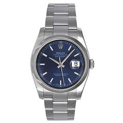 Rolex Stainless Steel Datejust Automatic Wristwatch Ref 116200