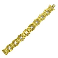 1993 Kieselstein-Cord Diamond Gold Bracelet