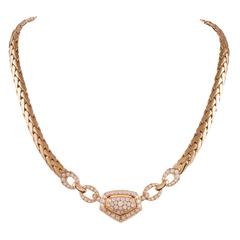Cartier Pentagonal Diamond Collar with Original Box 11