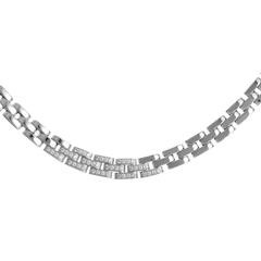 Cartier Maillon Panthere Diamond Gold Necklace