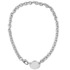 Tiffany & Co. "Return to Tiffany" Silver Link Necklace