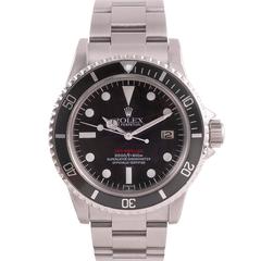 Rolex Stainless Steel “Single Red” SeaDweller Mark III Wristwatch