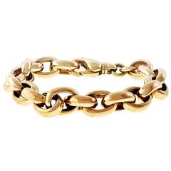 Gold Oval Link Bracelet Gold Oval Link Bracelet