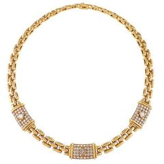 Cartier Paris Diamond and Gold Trinidad Necklace 6