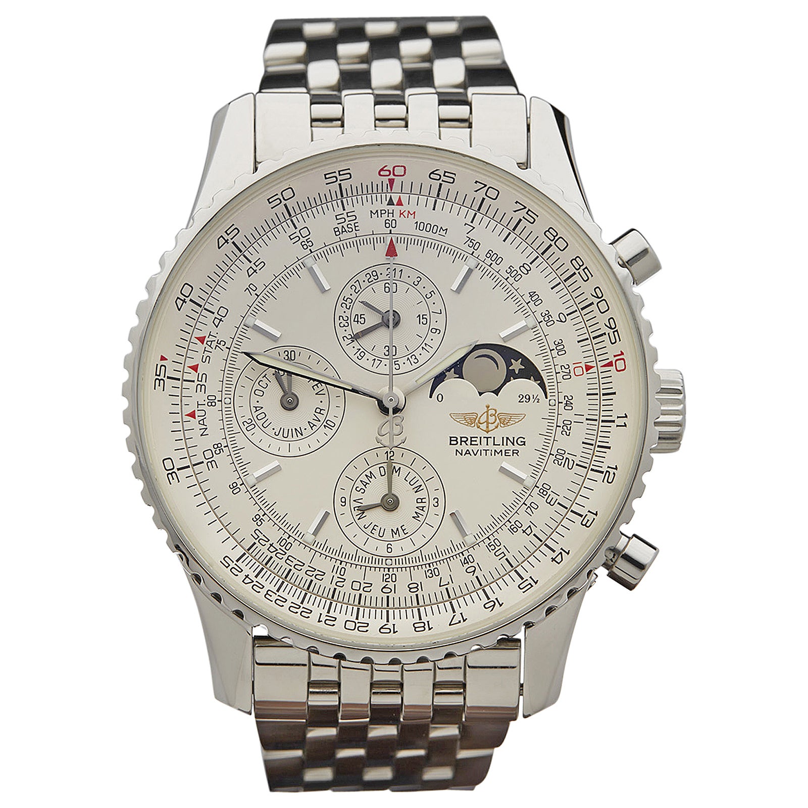 breitling montbrillant olympus moonphase