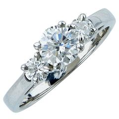 1 Carat Diamonds Platinum Engagement Ring 2