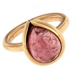 Jona Pink Tourmaline Gold Ring 4