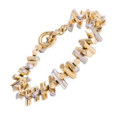 Tamara Comolli 7.20 Carat Diamond Gold Bracelet
