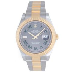Rolex Yellow Gold Stainless Steel Automatic Wristwatch 116333