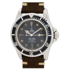 Vintage Tudor Stainless Steel Submariner Wristwatch ref 7928 