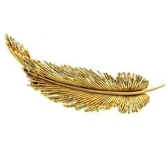 Sterle Paris Gold Leaf Pin   