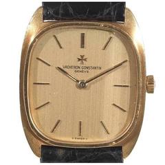 Vacheron & Constantin Yellow Gold Cushion Shaped Wristwatch 4
