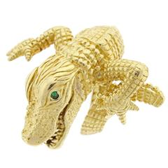 Kurt Wayne Gold Alligator Ring