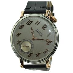 Antique 1927 Longines Tiffany and Co Hybrid Wristwatch