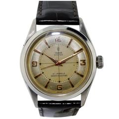 1950's Tudor By Rolex Stainless Steel Men's Wristwatch