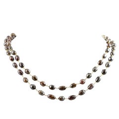 Diamond Bead Necklace