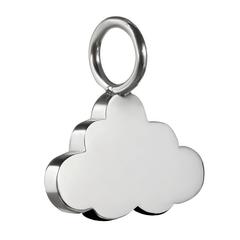 Sterling Silver Cloud Charm 6