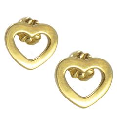Tiffany & Co. Gold Heart Earrings