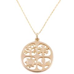James Avery Four Seasons Gold Pendant and Chain