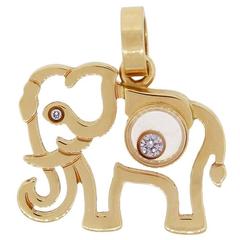 Chopard Happy Diamond Charm éléphant en or