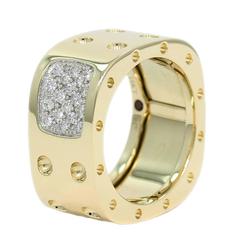 Roberto Coin Pois Moi Diamond Gold Ring