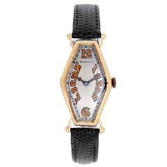 Tiffany & Co. Yellow Gold Manual Wind Wristwatch 1