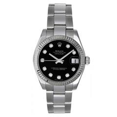 Rolex Stainless Steel Datejust Automatic Wristwatch Ref 178274 11