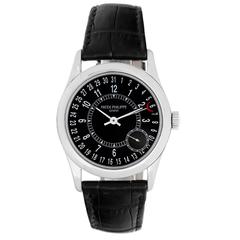 Patek Philippe White Gold Calatrava Automatic Wristwatch 