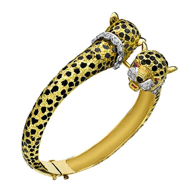 Fred Cheetah Bracelet  For Sale