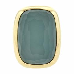 Pomellato Gold Milky Aquamarine Ring