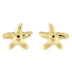 Jona Gold Starfish Stud Earrings 10