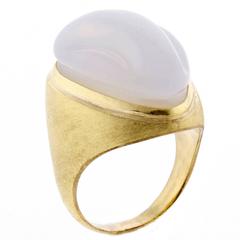 Roberto Burle Marx Forma Livre Moonstone Gold Ring 
