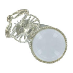 Renato Cipullo Sterling Silver Desk Magnifier